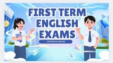 JSS3 English Examination Past Question-First Term