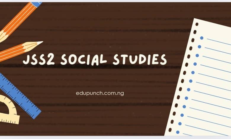 JSS2 Social Studies Questions and Answers - First Term Exam 