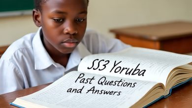 SS3 Yoruba Past Questions and Answers