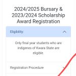 Step by step how to apply for the 2025 Kwara State Government Scholarship & Bursary Award