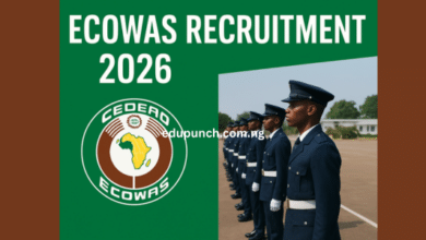 ECOWAS Recruitment 2026